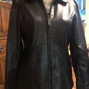 Worthington small petite leather jacket